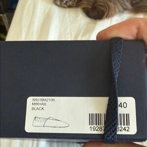 Tibi Black Mikhail Flats